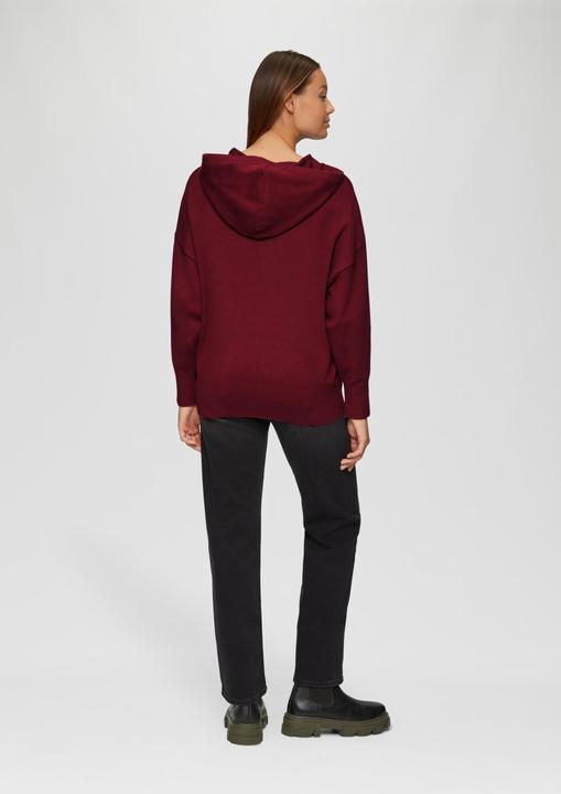 Produktbild s.Oliver Strickpullover Oversized Strickpullover aus Viskosemix (44)