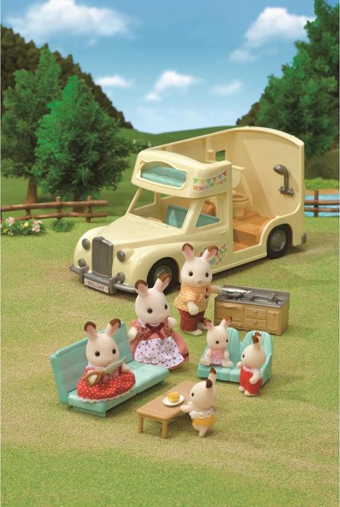 Actual product image Sylvanian Families family campervan