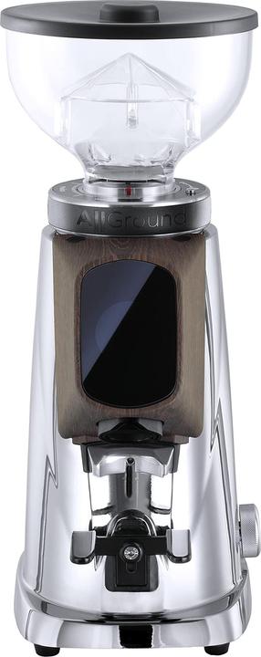 Productafbeelding Fiorenzato AllGround Koffiemolen Chromen behuizing, Eiken 230V EU (EU-stekker)