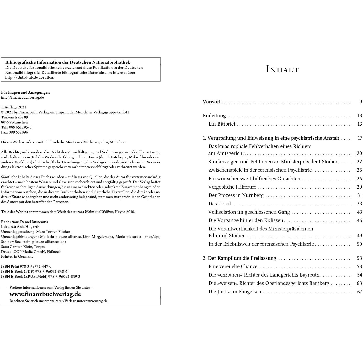 Thumbnail - Staatsverbrechen – Der Fall Mollath, Sachbücher von Wilhelm Schlötterer