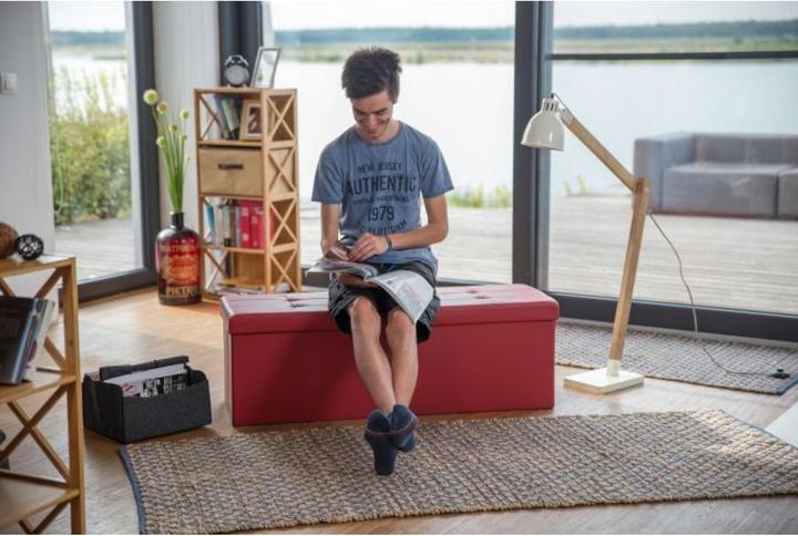 Produktbild Relaxdays Faltbare Sitzbank (114 cm)