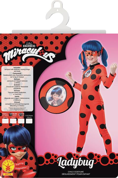 Produktbild Rubies Miraculous Tikki Klassenkostüm Grösse L (128)