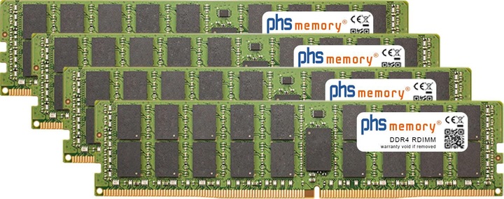 Produktbild PHS-memory RAM passend für Apple iMac Pro 10-Core 3.0GHz 27-Zoll (5K, Late 2017) (Apple iMac Pro 10-Core 3.0GHz 27-Zoll (5K Late 2017), 4 x 64GB)