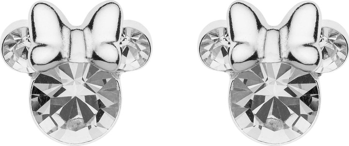 Disney Ohrstecker Minnie Mouse, 925 Sterling Silber (925er Silber)