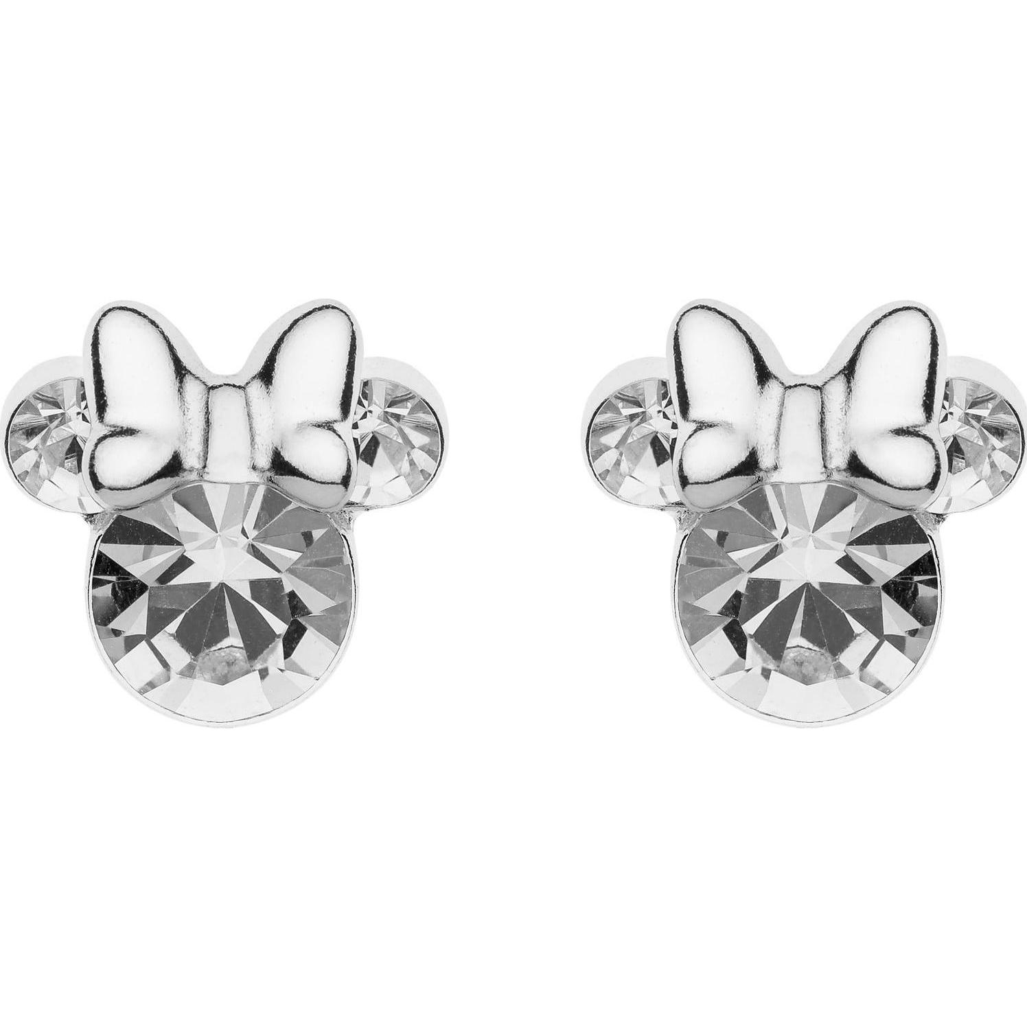 Thumbnail - Disney, Ohrringe, Ohrstecker Minnie Mouse, 925 Sterling Silber, (925er Silber)