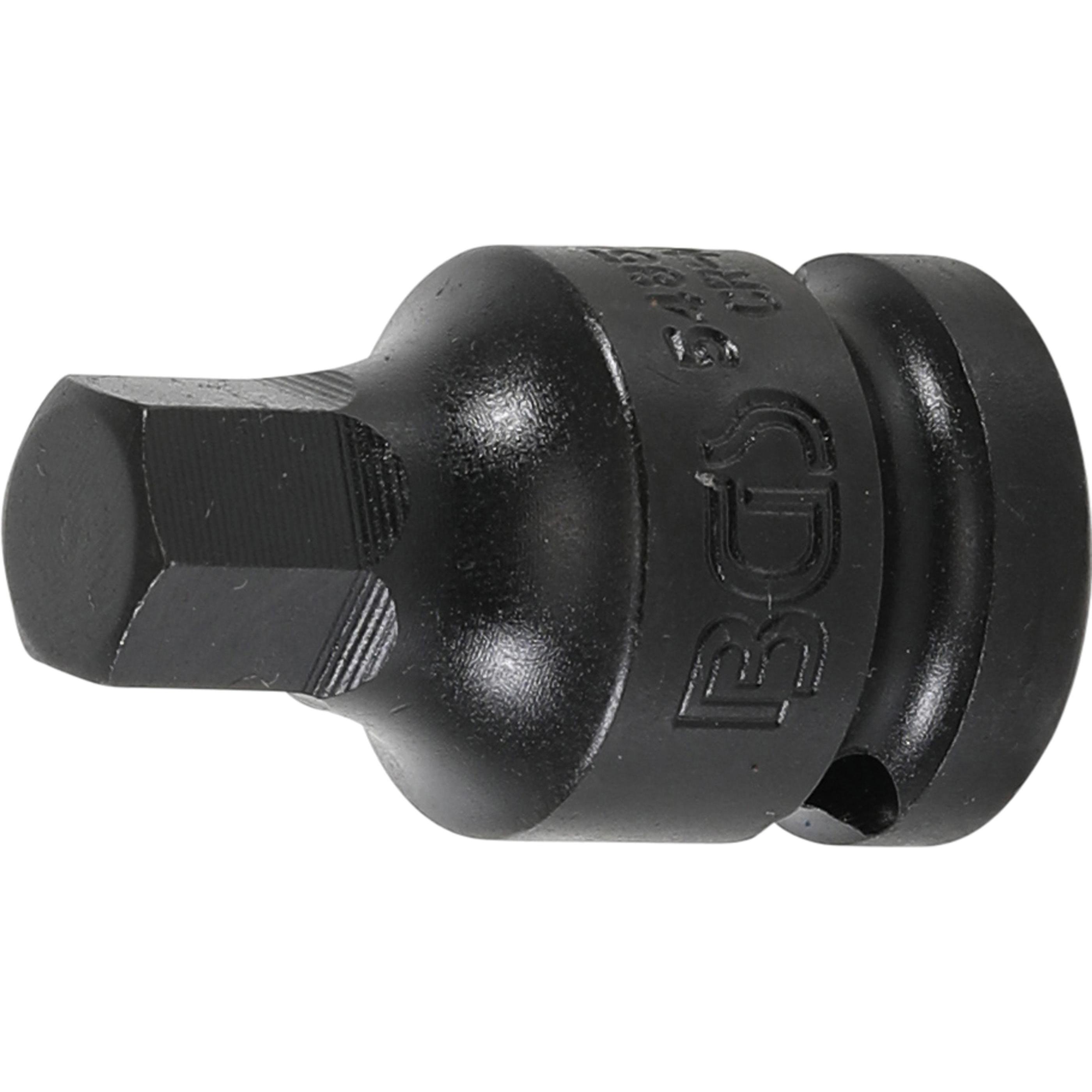 BGS, Bits, Kraft-Bit-Einsatz Länge 42 mm Antrieb Innenvierkant 12,5 mm (1/2") Innensechskant 12 mm (12,5 mm)