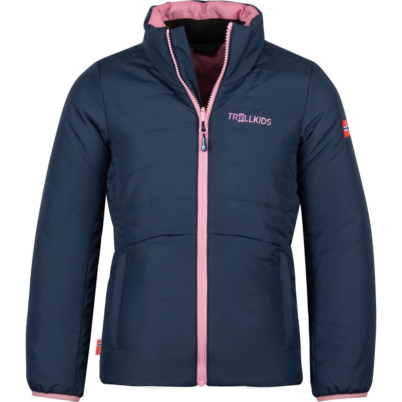 Trollkids, Unisex, Jacke, Girl's Skanden 3in1 Jacket (92), Blau, 92