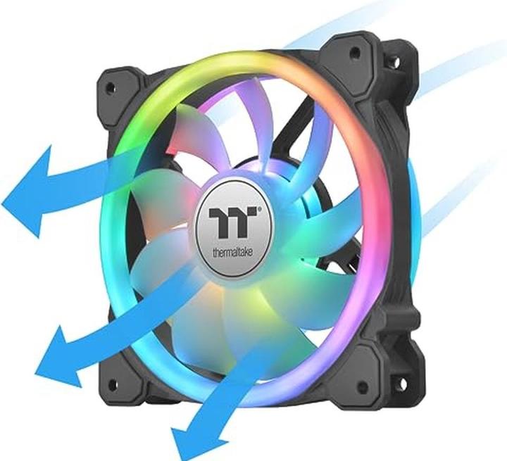 Actual product image Thermaltake Swafan 12 RGB 3-pack (120 mm, 3 x)