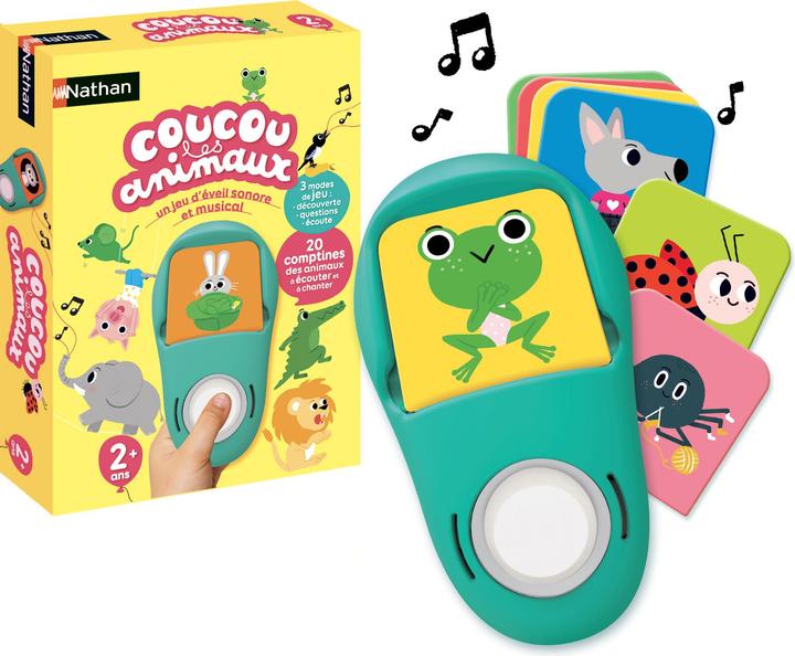 Image du produit Nathan Coucou Les Animaux (Fr) (Français, 2 - 8.25 Années)