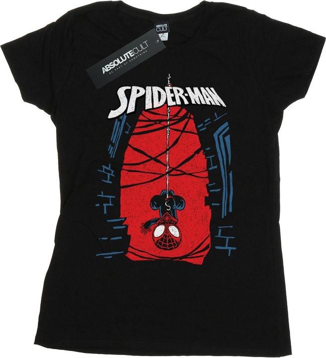 SpiderMan Hanging Sketch TShirt (XL)