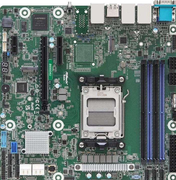 Produktbild AsRock B650D4U (AM5, AMD B650E, mATX)