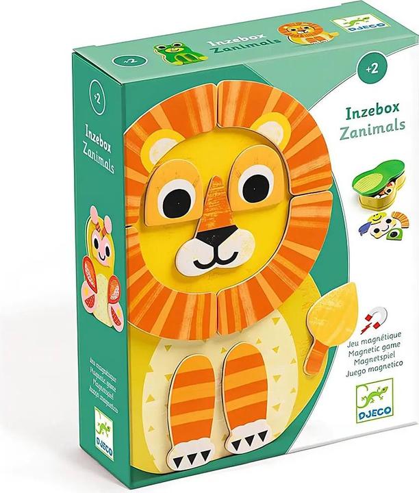 Produktbild Djeco Magnetbox Zanimals (32x)