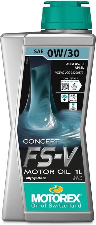 Produktbild Motorex Concept FS-V (1 l, SAE 30, SAE 0W)