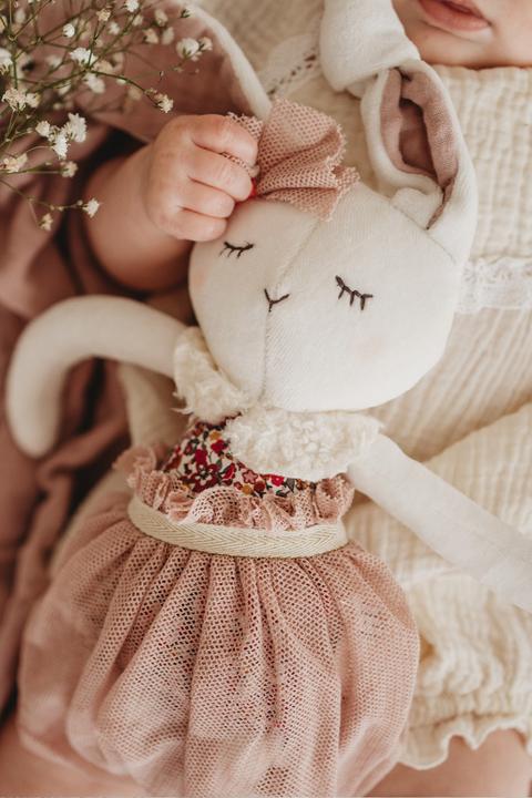 Image du produit Kikadu Poupée en peluche Lapin