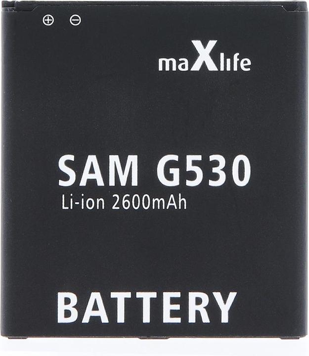 Produktbild Maxlife Akku für Samsung Galaxy Grand Prime G530 / J3 2016 / J5 J500 / EB-BG530BBE 2600mAh