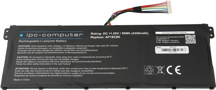 Produktbild IPC KT00304012 (3 Zellen, 4350 mAh)