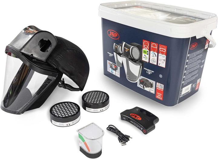 POWERCAP Active respiratory protection, face protection