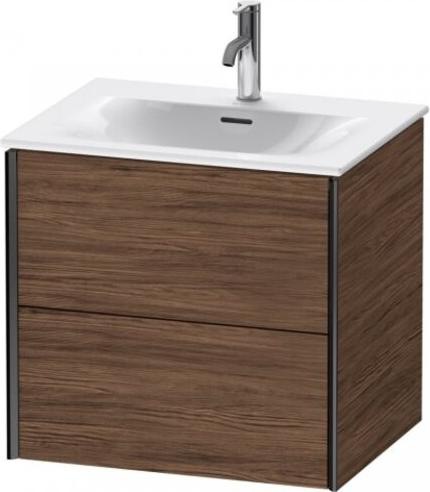 Produktbild Duravit Durait XViu 4132 Waschtischunterbau wandhängend, 2 Schubkästen, für Waschtisch Viu 234463, 610x48