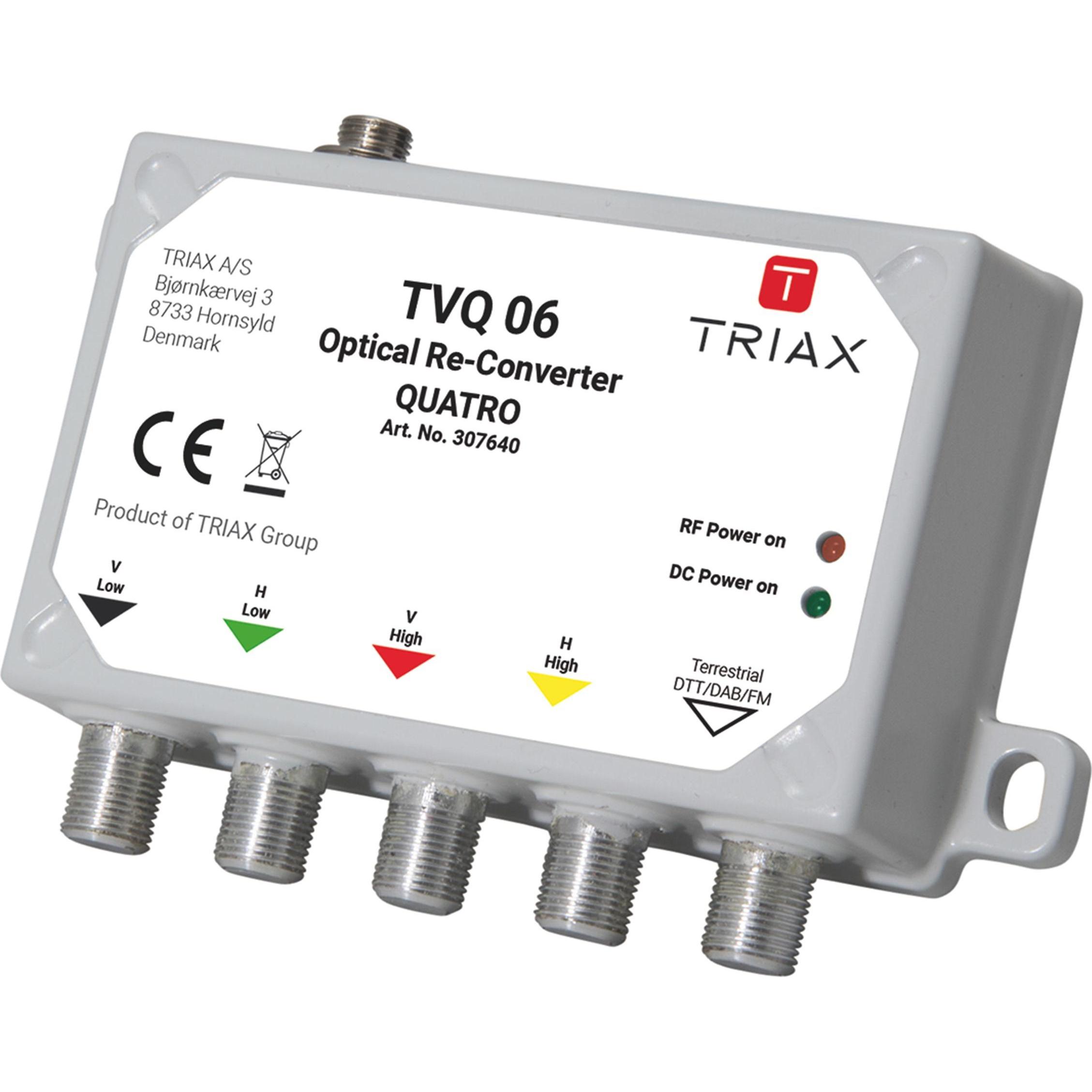 Triax TVQ 06 Grau 20 V (Diverse), TV Zubehör, Grau