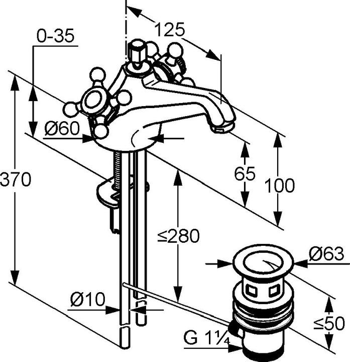 Produktbild Kludi Adlon 510120520