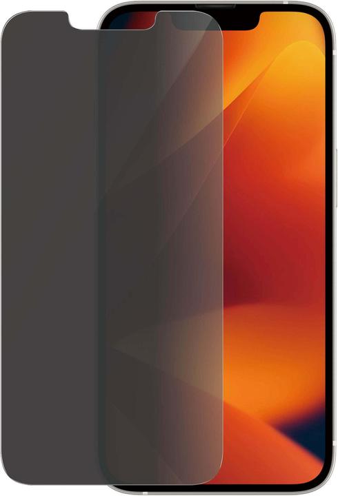 Productafbeelding PanzerGlass Screen Prot. Privacy Classic Fit iP 6.1 Inch 2022 (1 Stuk, Apple iPhone 14, Apple iPhone 13 Pro, Apple iPhone 13)