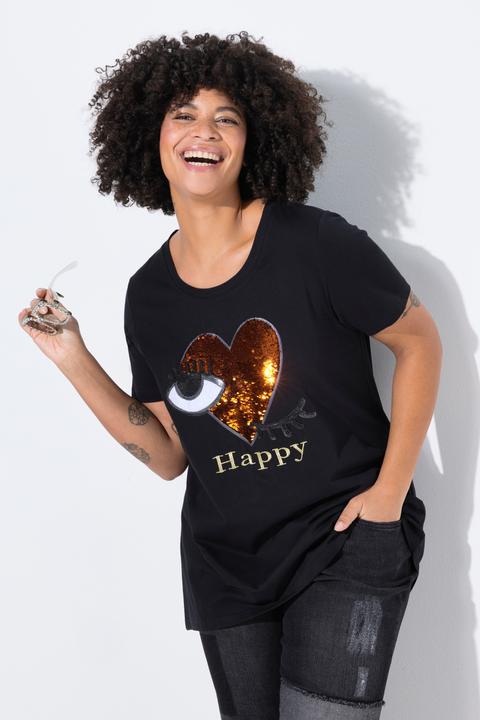 Produktbild Angel of Style T-Shirt, A-Linie, Augen-Herz (46)
