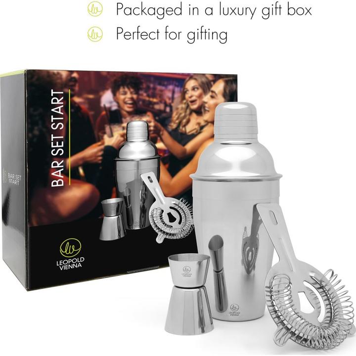 Actual product image Leopold Vienna Bar Accessories (Cocktail set)