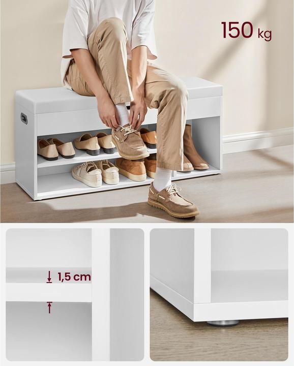 Actual product image Vasagle Benchy (100 x 30 x 44 cm)