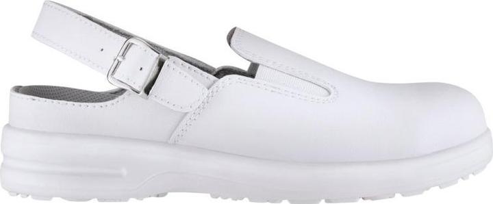 Actual product image Runnex teXXor® SB-FO-A-E-SR-Sicherheitsclogs BORDEAUX weiss Gr. 39 (39)