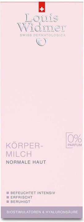 Produktbild Louis Widmer Körpermilch unparfümiert (Körpercreme, 200 ml)