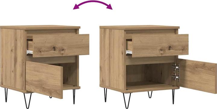 Actual product image vidaXL Nachttisch (40 x 35 x 50 cm)