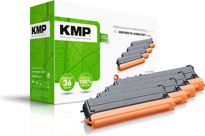 Produktbild KMP B-T101VX Tonerkartusche 4 Stück(e) Kompatibel Schwarz, Cyan, Magenta, Gelb (M, B, Y, C)