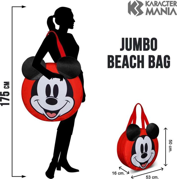Produktbild Karactermania Jumbo Beach Bag Face