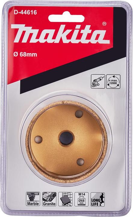 Immagine prodotto Makita Punta diamantata a tazza 68mm M14 (68 mm)