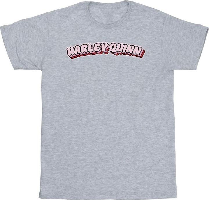 Produktbild Batman Harley Quinn Logo TShirt Mädchen (128)