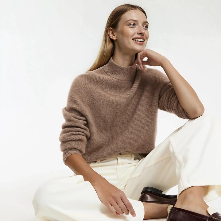 Produktbild La Redoute Collections Stehkragenpullover (XL)