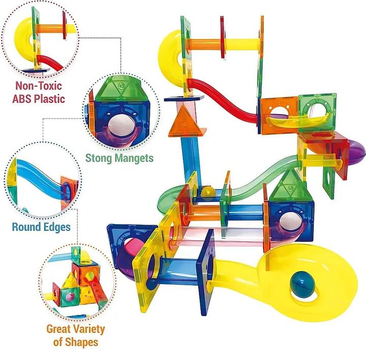 Actual product image Desire Deluxe Magnetic building blocks