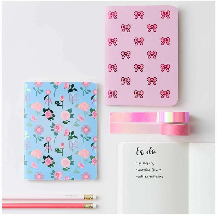 Image du produit Rico Design Note d'information La Vie en Rose, DIN A6 (A6, Pointillés, Couverture rigide)