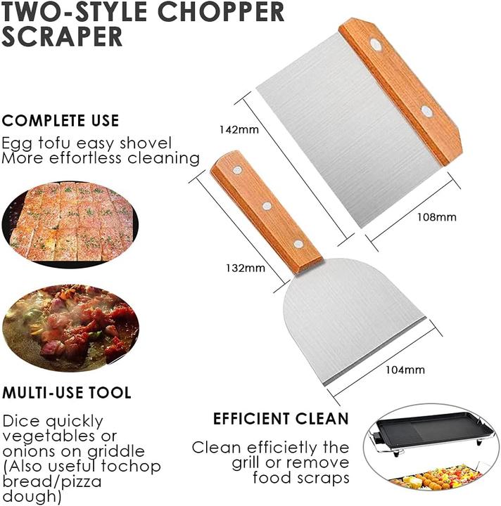 Actual product image Home Safety Grill cutlery set 8 pieces