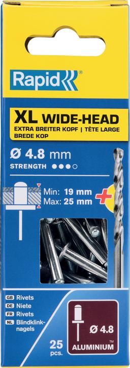 Produktbild Rapid XL Blindniete Ø 4,8 x 30 mm