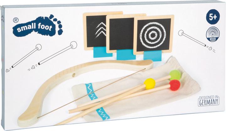 Produktbild small foot Aktives Spielset mit Pfeil und Bogen aus Holz, 8-teilig.