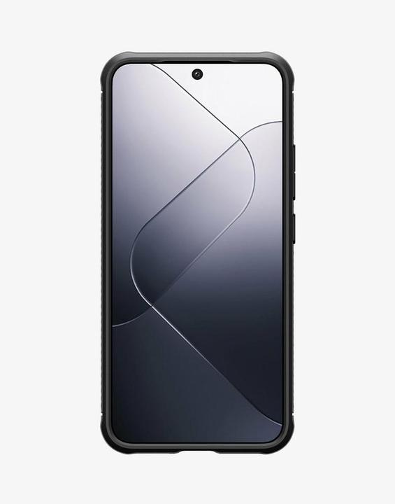 Actual product image Spigen Rugged Armor Xiaomi 14 czarny/matte black ACS07422 (Xiaomi 14)
