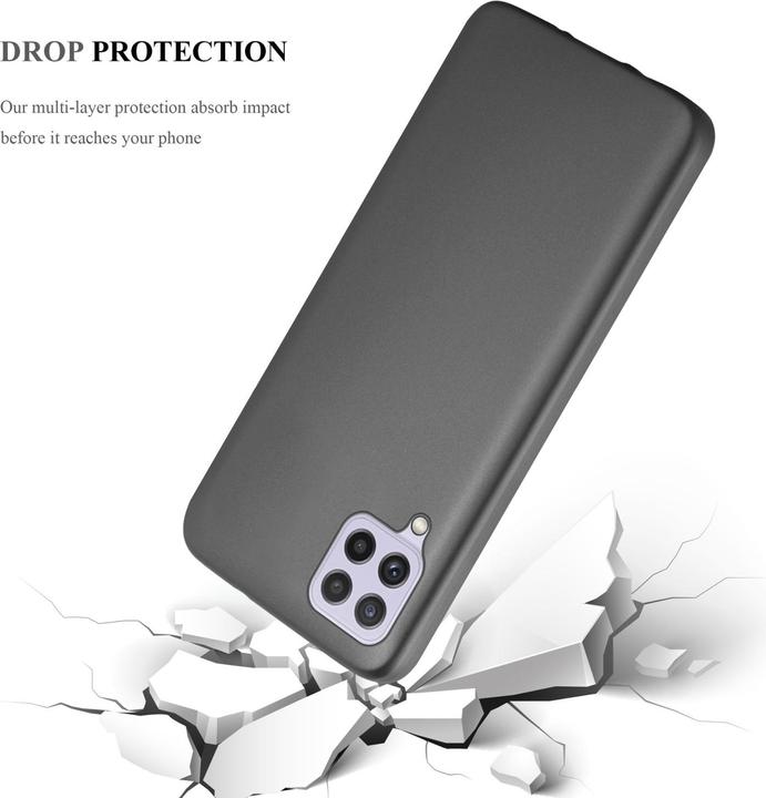 Immagine prodotto Cadorabo Manicotto metallico opaco in TPU (Samsung Galaxy A22, Samsung Galaxy A32, Samsung Galaxy M22)