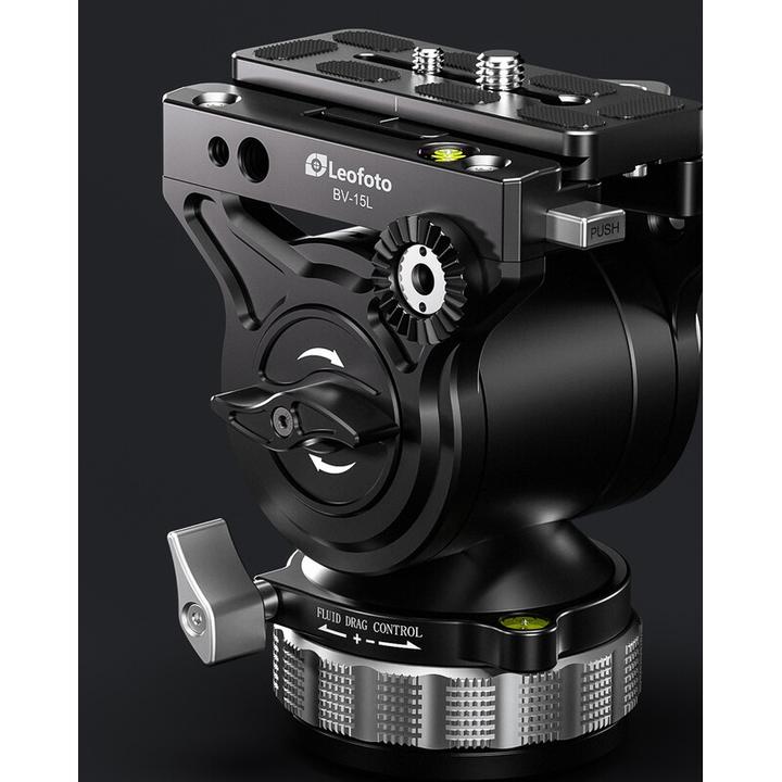 Produktbild Leofoto Fluid Video head 75mm BV-15L (2-Wege-Neiger, Videokopf)