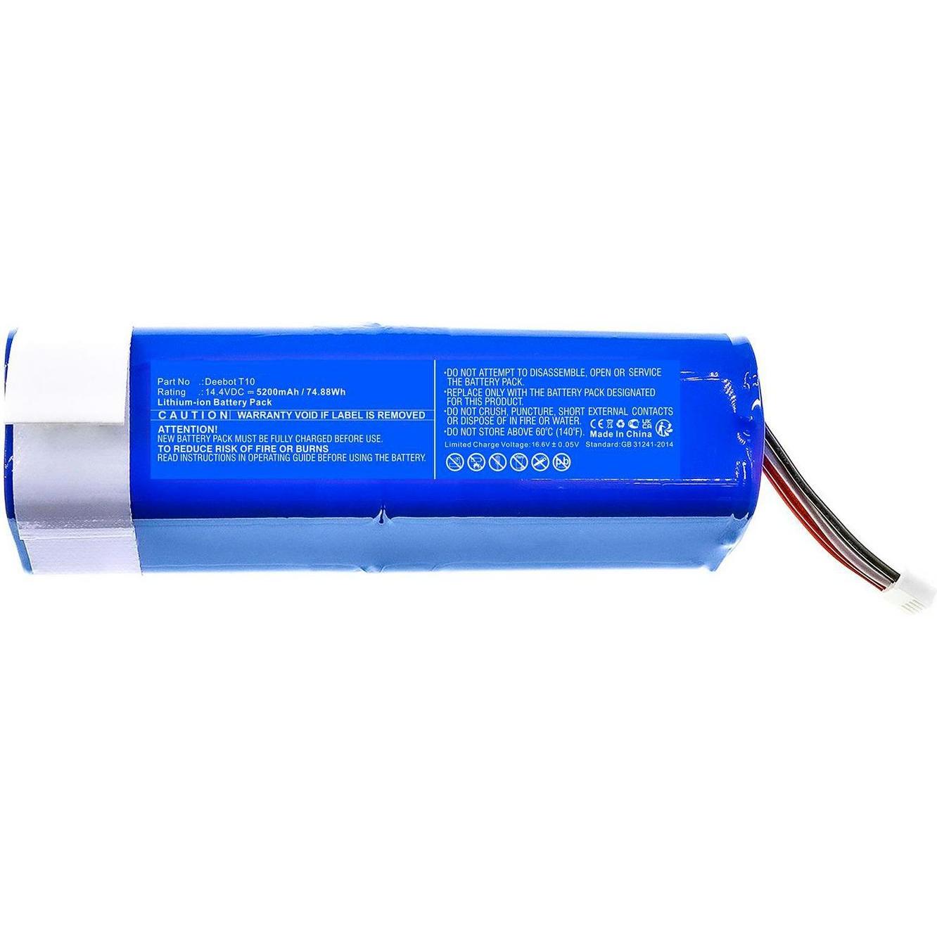 Thumbnail - CoreParts Battery for Ecovacs Vacuum, Staubsauger Roboter Zubehör, Blau