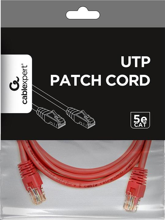 Actual product image Gembird Patch cable (U/UTP, CAT5e, 2 m)