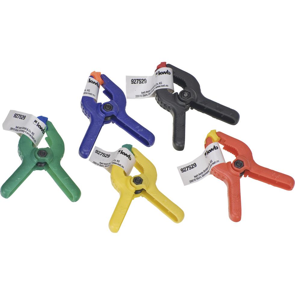 kwb, Schraubstock + Zwinge, Kunststoff-Leimzange Mini 927529