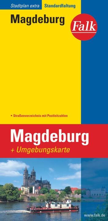 Produktbild Falk Stadtplan Extra Magdeburg 1:20.000