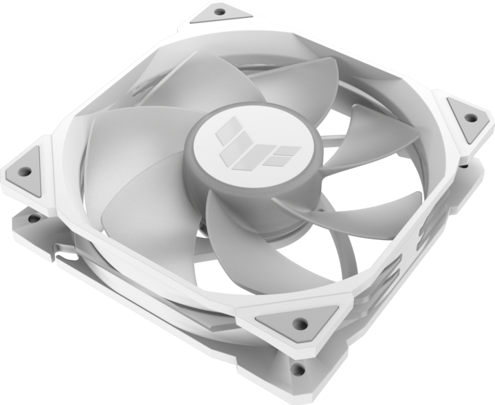 Actual product image ASUS Fan TUF GAMING TR120 FAN ARGB REV WHT 3IN1 (120 mm, 3 x)