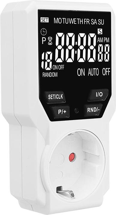 Offgridtec Minuterie Prise Schuko avec affichage